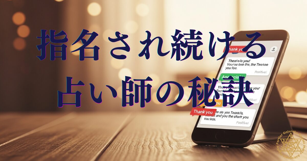 占い師のリピーター獲得術 — 指名され続ける占い師が実践している5つの秘訣